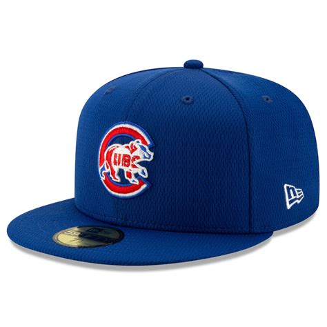 Chicago Cubs New Era Youth 2021 Batting Practice 59FIFTY Fitted Hat - Royal