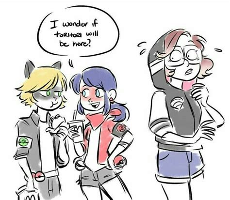 Crossover???!!!! Miraclous Ladybug, Ladybug Comics, Tori Tori, Adrien ...