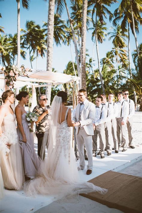 Vintage Bohemian Beach Wedding at Jellyfish Punta Cana