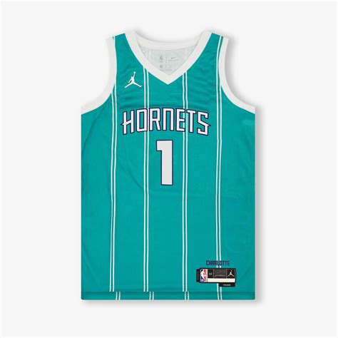 LaMelo Ball Charlotte Hornets Icon Edition Swingman Jersey - Teal - Throwback