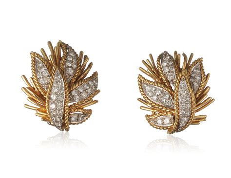 CARTIER DIAMOND AND GOLD EARRINGS, | Christie’s