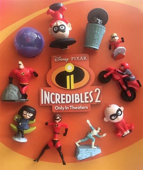 McDonald’s Happy Meal Toys – June 2018 – The Incredibles 2 – Kids Time