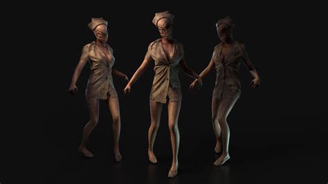 ArtStation - Silent Hill Nurse Fan Art