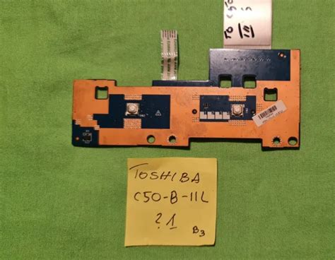 TOSHIBA SATELLITE C50 C50-B C50-B-11L touchpad mouse button board ...