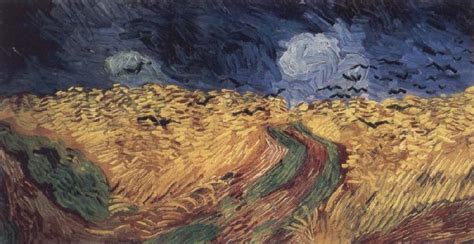 Albert Bierstadt Museum: Wheatfield with Crows Vincent Van Gogh