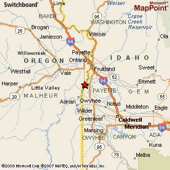 Where is Nyssa, Oregon? see area map & more