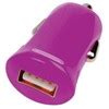 1 Amp 12V USB Car Charger, Purple