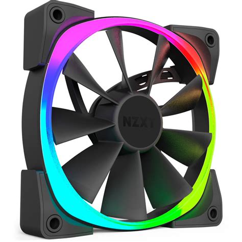 NZXT Aer RGB 140mm Fan RF-AR140-B1 B&H Photo Video