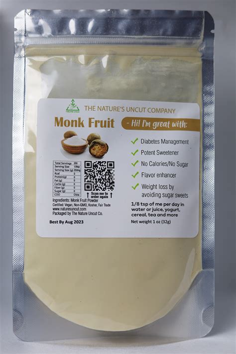 Monk Fruit 1 oz – naturesuncut.com