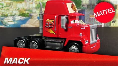 Disney Cars Mack Semi Truck Hauler 2013 Deluxe Mattel Diecast Pixar Cars 2 - YouTube