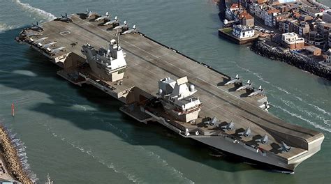 Hi-Tech Deck Coating for HMS Queen Elizabeth Aircraft Carrier