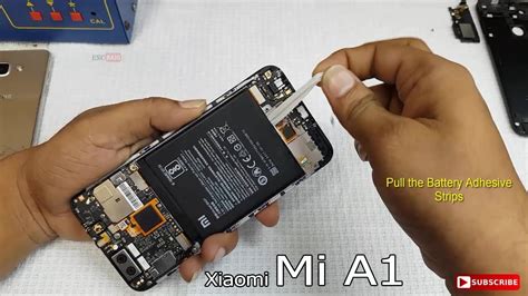 Xiaomi Mi A1 Battery Replacement || How to Replace Mi A1 Back Panel and ...