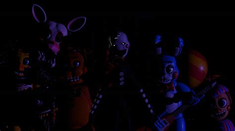 FNAF 2 animatronics by PantherStudio12 on DeviantArt