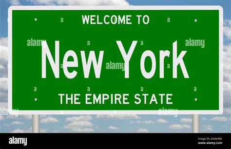 New York State Highway Sign High Resolution Stock Photography and ...