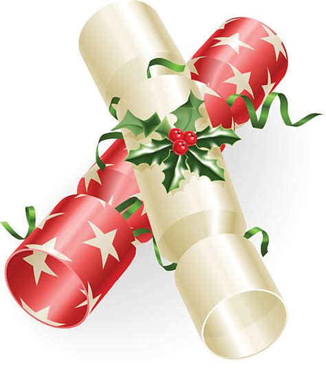 Gold Christmas Crackers Illustrations, Royalty-Free Vector Graphics ...