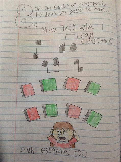 The eighth day of Christmas by tanasweet123 on DeviantArt