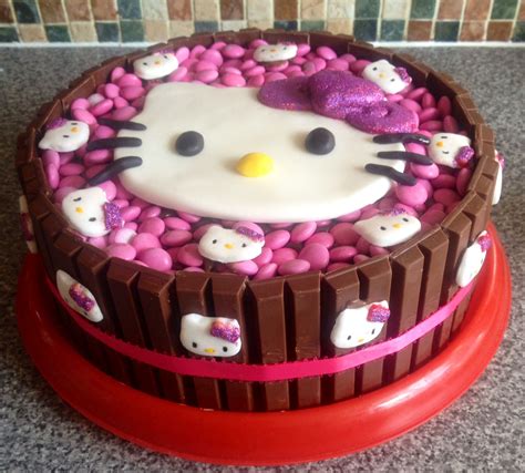 Hello kitty chocolate made for my daughter :) | How to make chocolate, Celebration cakes, Chocolate