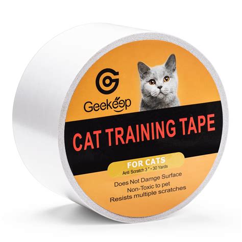 G GEEKEEP Pet Cat Scratch Prevention Tape, Door,Furniture,Couch and Leather Scratch Guard ...