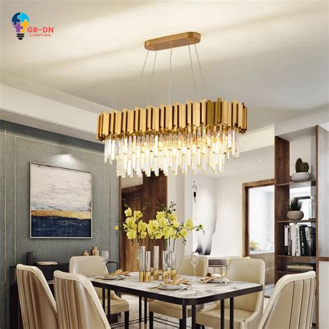 Modern Crystal Ceiling Chandelier LED Luxury Branch Chandeliers for ...