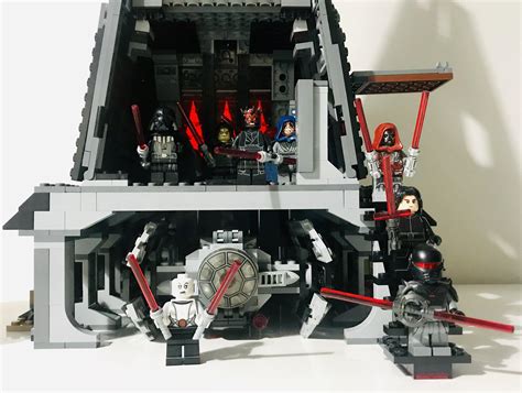 Sith castle-warming party: do not forget bringing your lightsabers : lego