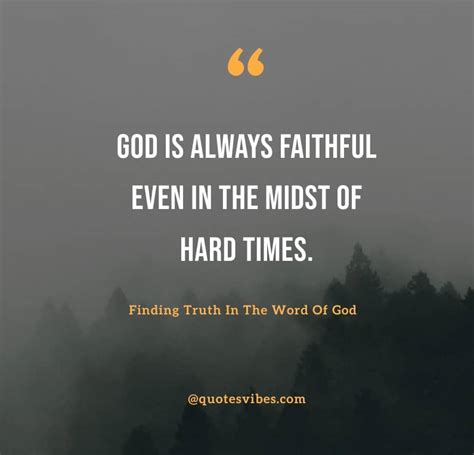 90 God Is Faithful Quotes To Instill Hope and Faith