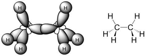 Hybridization: Structure of Ethane | MCC Organic Chemistry