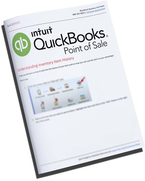 QuickBooks POS: Understanding Inventory Item History - BlackRock POS