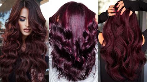 50 Shades of Burgundy Hair Color Trending in 2024