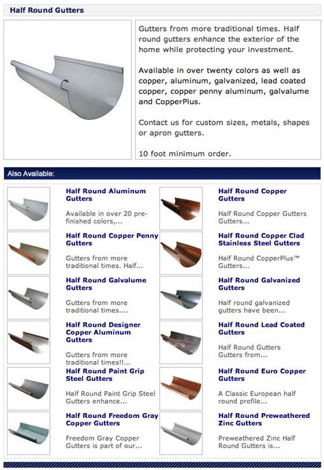 Half Round Gutters | Northwest Rain Gutter