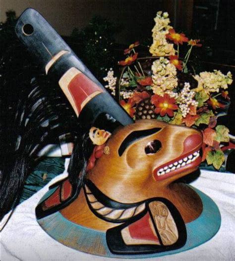 Nisga'a carvers Norman Tait and Lucinda Turner; Northwest Coast Native Art. | Native art ...