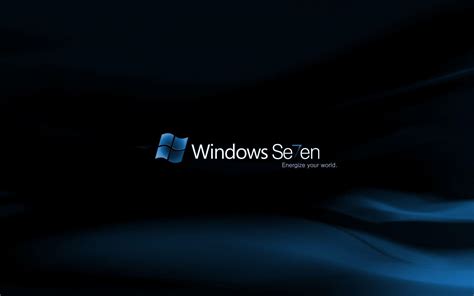 Windows 7 Ultimate Wallpaper Black Hd