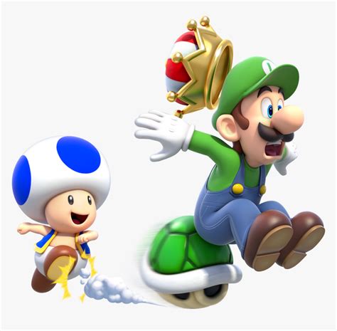 Super Mario 3d World Png - Super Mario 3d World Toad Luigi, Transparent Png - kindpng