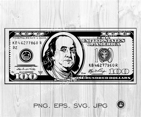 100 Dollar Bill SVG File,Money SVG,Cash Money SVG,Money Sign Svg ...