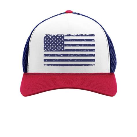 Navy American Flag Cap - USA - Greenturtle