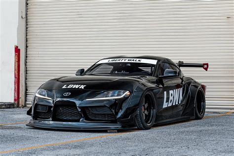 This Widebody Toyota Supra From Liberty Walk Is All About The Looks ...