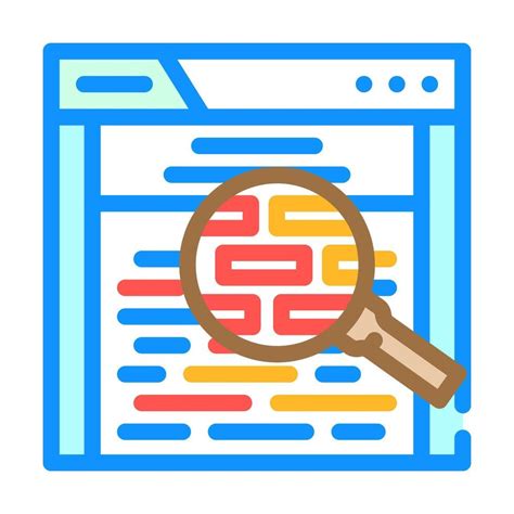 keyword stuffing seo color icon vector illustration 41500500 Vector Art ...