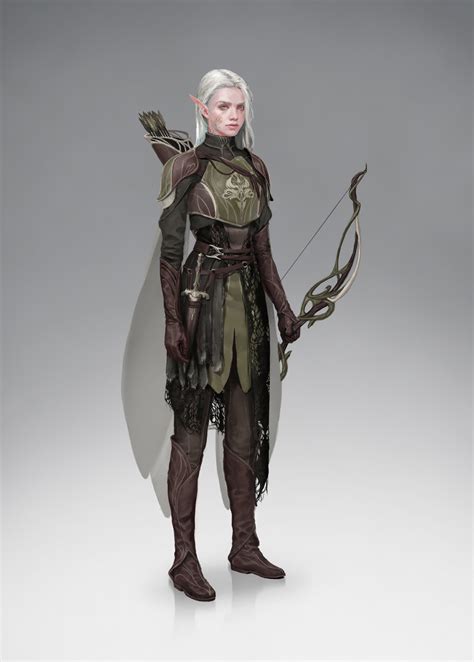 Archer character concept art :: Behance