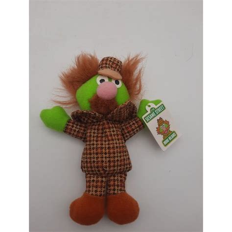 Kellogg | Toys | Vtg 999 Sherlock Hemlock Plush Sesame Street Kelloggs Jim Henson 5 Green Nwt ...