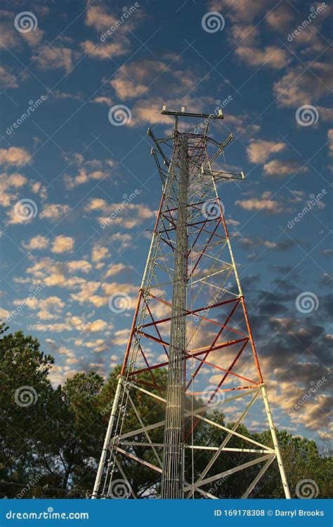 Broadcast Tower stock photo. Image of high, structure - 169178308