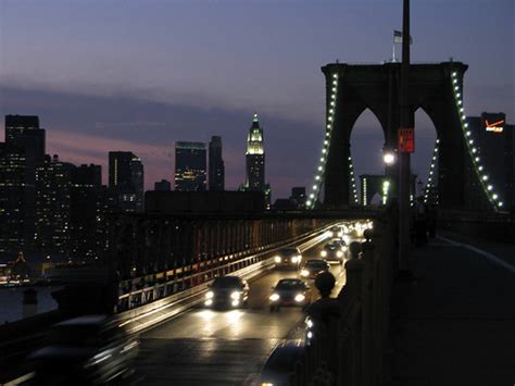 Brooklyn Bridge at Sunset | A subtle advertisement for Veriz… | Flickr