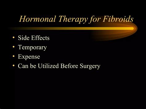 alternatives to hysterectomy