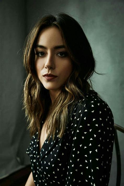 Chloe Bennet. Actress. Daisy Johnson. Quake. Agent's of S.H.I.E.L.D & Marvel Rising 💙💚💛💗💟💖💜 ♥ ...