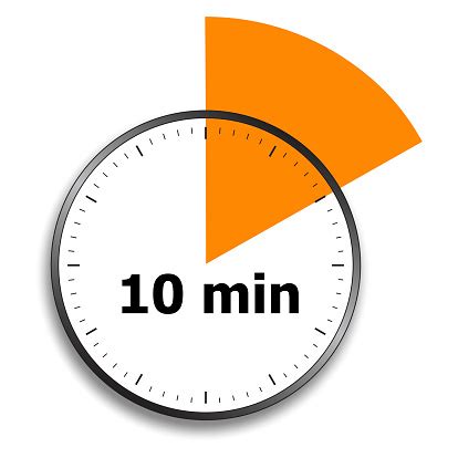 Stopwatch Face With 10 Minutes Marked Off Stock Photo - Download Image Now - iStock