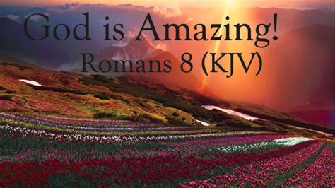 The Bible Audio Recording - Romans 8 KJV - Top Bible Passages - YouTube