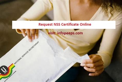 Request NSS Certificate Online | Easy Steps to download