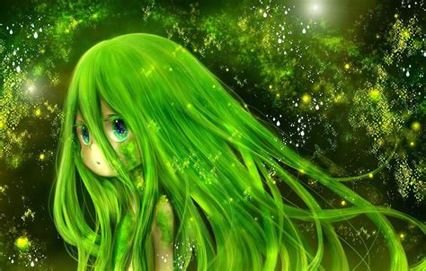 Green Anime Girl Wallpapers - Top Free Green Anime Girl Backgrounds ...