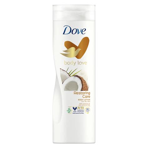 Lotiune de Corp Dove Restoring Care: Ulei de Cocos și Lapte de Migdale ...