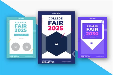 College Fair Flyer Design Template Graphic by Venture Studio · Creative Fabrica