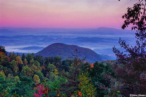 Blue Ridge Mountains Sunrise | Shenandoah National Park, Virginia ...