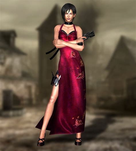 Ada Wong(Red Dress) Resident Evil 4 UHD by xKamillox on DeviantArt ...